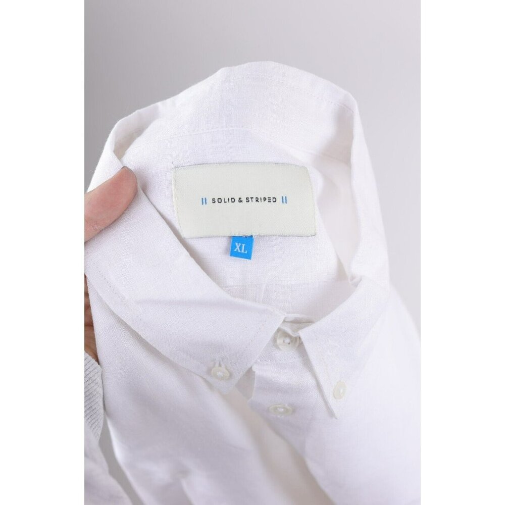 New Solid & Striped Button-Down Long Sleeve Shirt… - image 3